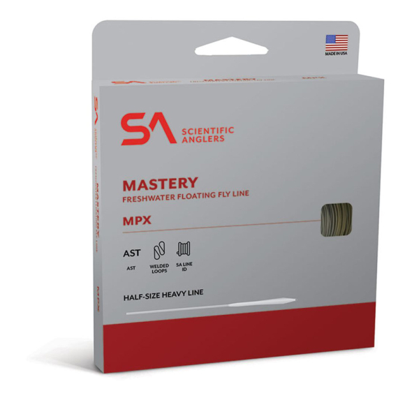 SA Mastery MPX Amber/Willow i gruppen Fiskelinor / Flugfiskelinor / Enhandslinor hos Fishline (120807r)