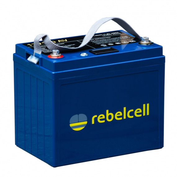 Rebelcell 12V100 AV Li-ion Battery (1,29kWh) i gruppen Marinelektronik & Båt / Marinbatterier & Laddare / Marinbatterier / Litiumbatterier hos Fishline (12100AVREUA)
