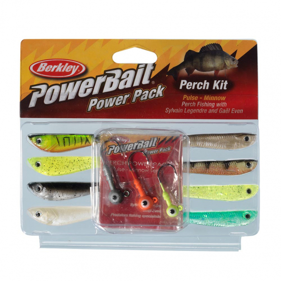 Berkley Powerbait Pro Pack Perch 1 i gruppen Fiskemetoder / Spinnfiske / Fiskedrag / Betespaket / Betespaket Jiggar hos Fishline (1210491)