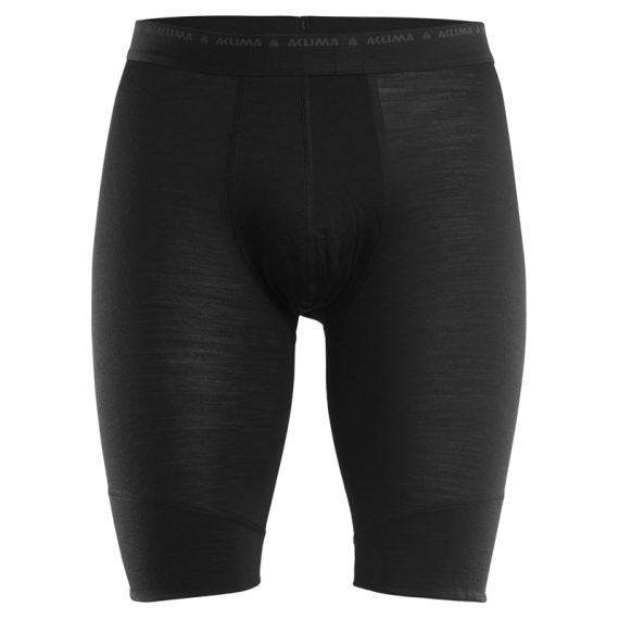Aclima LightWool 140 Shorts Long M\'s Jet Black i gruppen Kläder & Skor / Kläder / Underställ & Underkläder / Underkläder hos Fishline (122322001-04r)