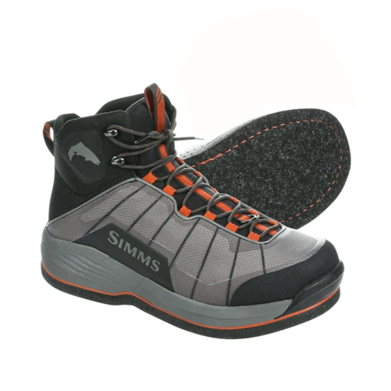 Simms Flyweight Vadarskor Boot Filtsula Steel Grey i gruppen Kläder & Skor / Vadare & Vadarutrustning / Vadarskor hos Fishline (12632-016-09r)
