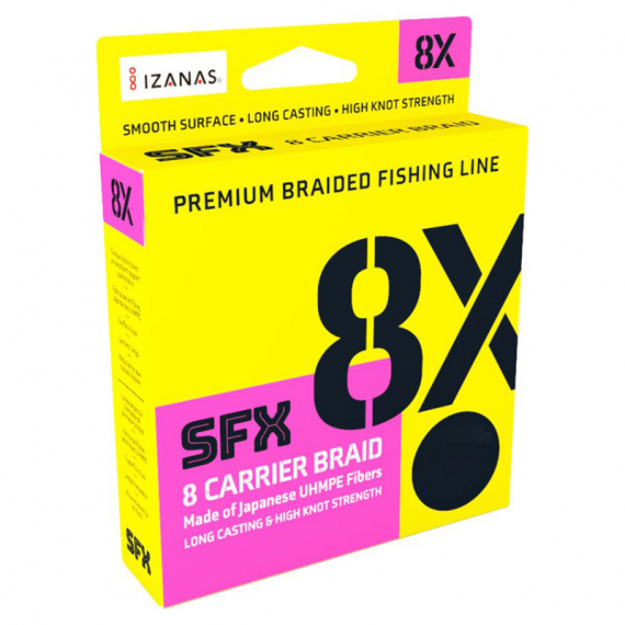 SFX 8X Braid Multicolour 274m i gruppen Fiskelinor / Flätlinor & Superlinor hos Fishline (126733NOr)