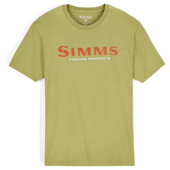 Simms Logo T-shirt Tent Green i gruppen Kläder & Skor / Kläder / T-shirts hos Fishline (12803-1347-20r)