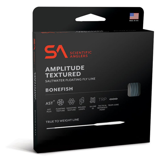 SA Amplitude Bonefish Black/Surf/Ivory WF i gruppen Fiskelinor / Flugfiskelinor / Enhandslinor hos Fishline (129053r)