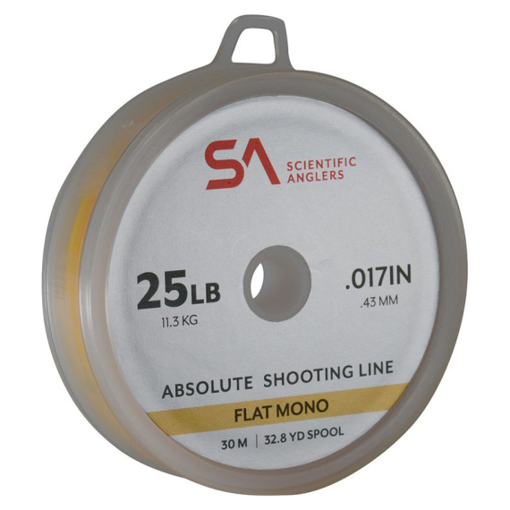SA Absolute Shooting Line Flat Mono 30m i gruppen Fiskelinor / Flugfiskelinor / Skjutlinor hos Fishline (129565r)