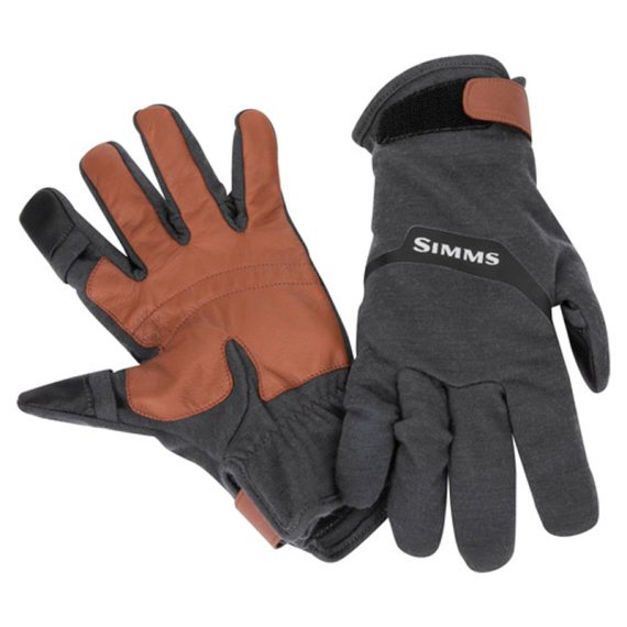 Simms LW Wool Tech Glove Carbon i gruppen Kläder & Skor / Kläder / Handskar & Vantar hos Fishline (13113-003-30r)