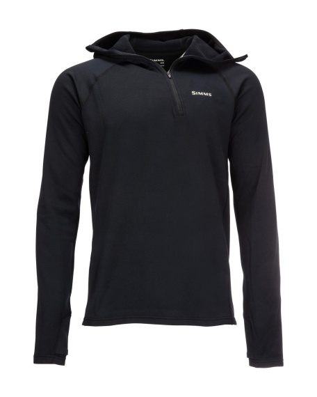 Simms Heavyweight Baselayer Hoody Black S i gruppen Kläder & Skor / Kläder / Underställ & Underkläder / Underställströjor hos Fishline (13307-001-20)