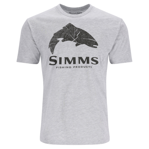 Simms Wood Trout Fill T-Shirt Grey Heather i gruppen Kläder & Skor / Kläder / T-shirts hos Fishline (13437-067-20r)