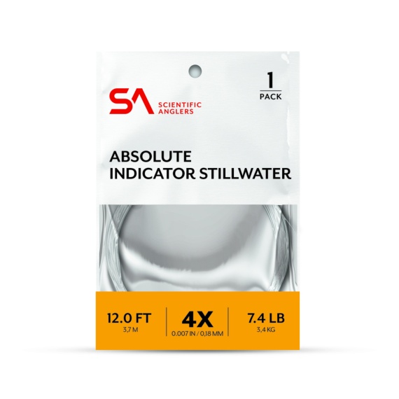 SA Absolute Indicator/Stillwater Leader i gruppen Krok & Småplock / Tafsar & Tafsmaterial / Färdiga Tafsar / Taperade Flugfisketafsar hos Fishline (134743r)