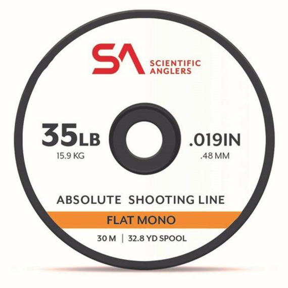 SA Absolute Shooting Line Flat Mono 600m i gruppen Fiskelinor / Flugfiskelinor / Skjutlinor hos Fishline (135054r)