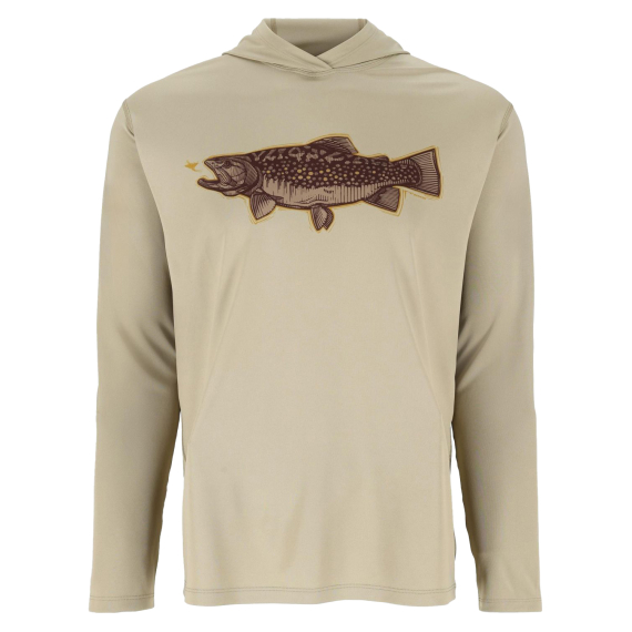 Simms Tech Hoody - Artist Series Stone Trout Fly i gruppen Kläder & Skor / Kläder / Tröjor / Hoodies hos Fishline (13521-1312-20r)