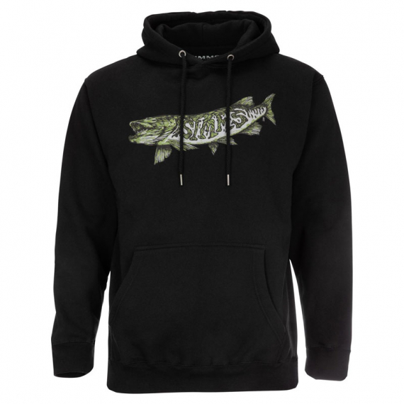 Simms Keeler Musky Hoody Black i gruppen Kläder & Skor / Kläder / Tröjor / Hoodies hos Fishline (13538-001-30r)