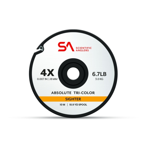 SA Absolute Tri-Color Sighter i gruppen Krok & Småplock / Tafsar & Tafsmaterial / Tafsmaterial / Tafsmaterial Flugfiske hos Fishline (135740r)