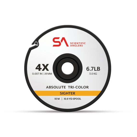 SA Absolute Tri-Color Sighter i gruppen Krok & Småplock / Tafsar & Tafsmaterial / Tafsmaterial / Tafsmaterial Flugfiske hos Fishline (135740r)