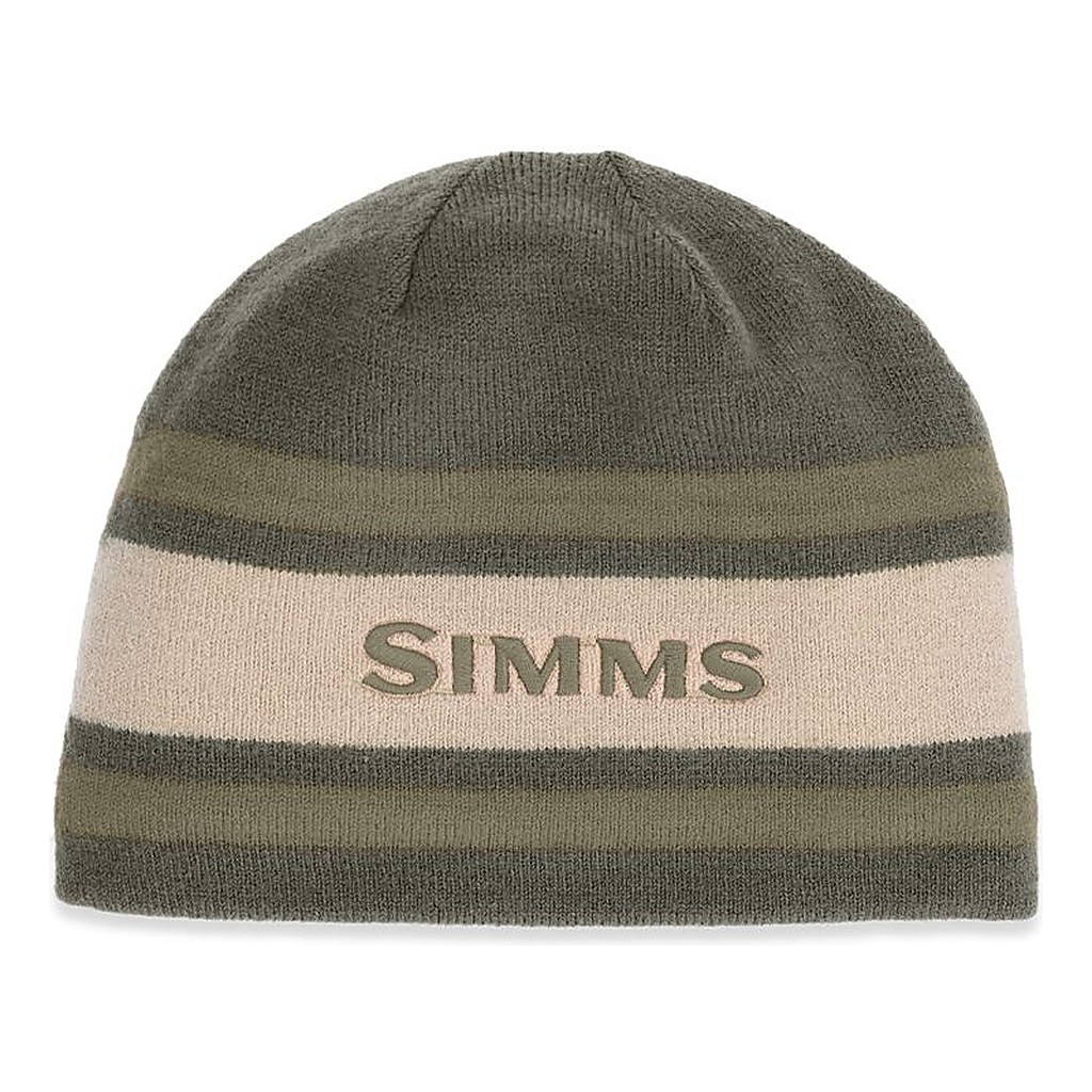 Simms Hayward Wool Beanie Dark Olive i gruppen Kläder & Skor / Kepsar & Huvudbonader / Mössor hos Fishline (13807-304-00)