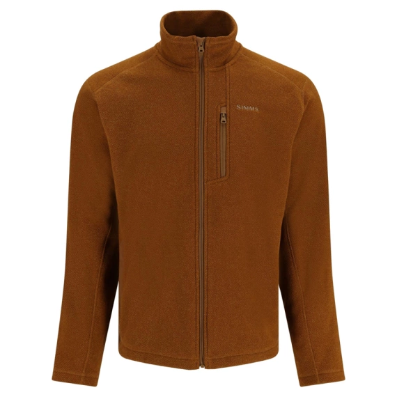 Simms Rivershed Full Zip Cobia Heather i gruppen Kläder & Skor / Kläder / Tröjor / Fleecetröjor hos Fishline (13850-1268-20r)