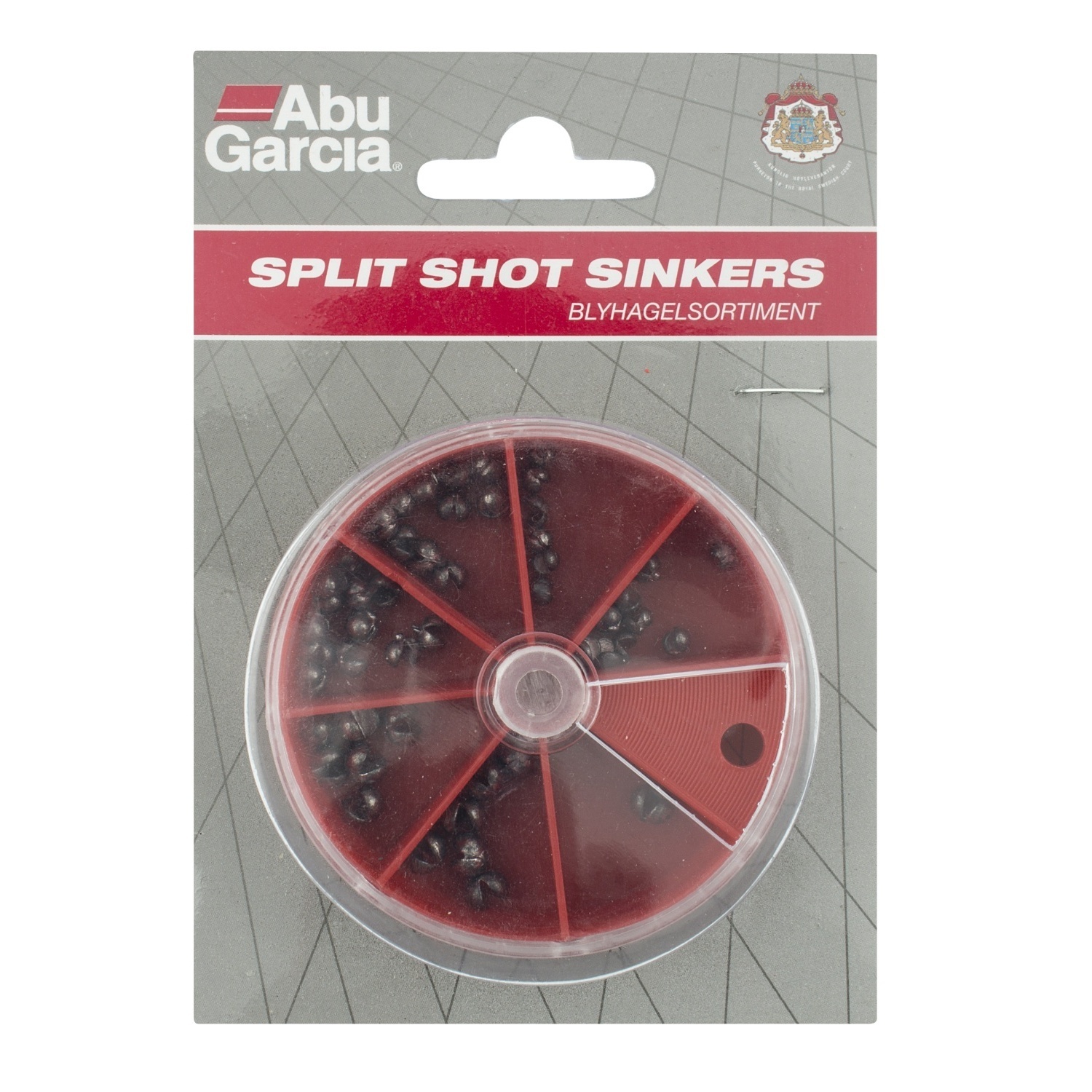 Abu Garcia Sortiment Blyhagelsnurra i gruppen Krok & Småplock / Sänken & Vikter / Blyhagel & Split Shots hos Fishline (1390053)
