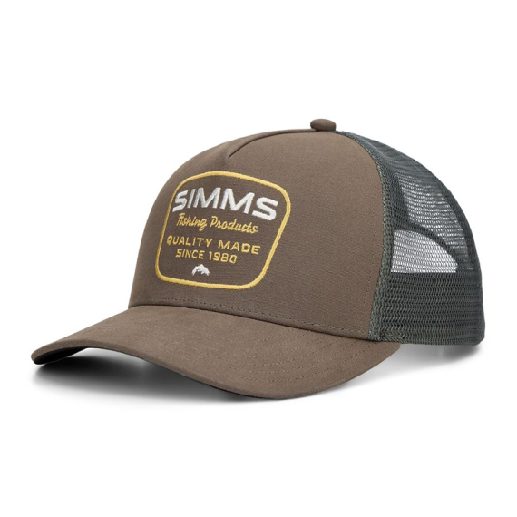Simms Double Haul Trucker - Loden Stamp Lockup i gruppen Kläder & Skor / Kepsar & Huvudbonader / Kepsar hos Fishline (14035-1457-00)