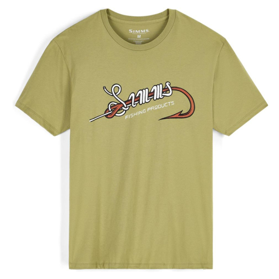 Simms Hook & Loop T-Shirt Tent Green i gruppen Kläder & Skor / Kläder / T-shirts hos Fishline (14102-1347-20r)