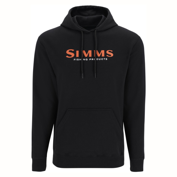 Simms Logo Hoody Black i gruppen Kläder & Skor / Kläder / Tröjor / Hoodies hos Fishline (14143-001-20r)