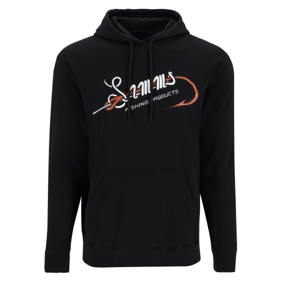 Simms Hook and Loop Hoody Black i gruppen Kläder & Skor / Kläder / Tröjor / Hoodies hos Fishline (14145-001-20r)