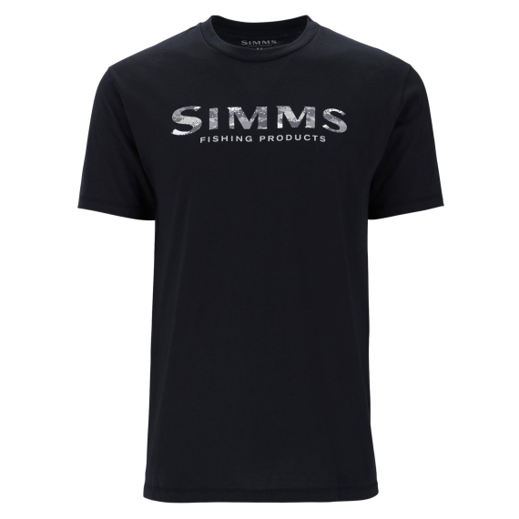 Simms Shroud Fill Logo T-Shirt Black i gruppen Kläder & Skor / Kläder / T-shirts hos Fishline (14276-001-20r)