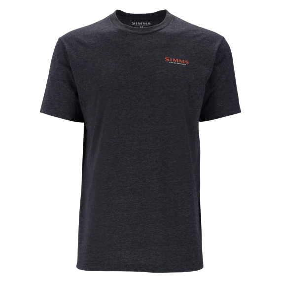 Simms Let It Fly T-Shirt Charcoal Heather i gruppen Kläder & Skor / Kläder / T-shirts hos Fishline (14278-086-20r)