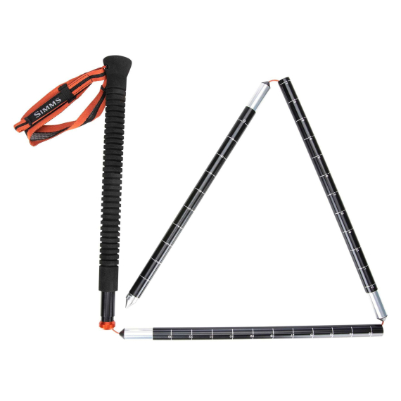 Simms Wading Staff Aluminum Black i gruppen Verktyg & Tillbehör / Vadarstavar hos Fishline (14369-001-00)