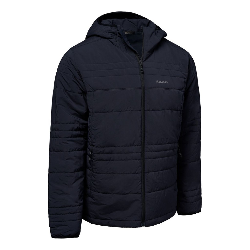 Simms Fall Run Hooded Jacket Black i gruppen Kläder & Skor / Kläder / Jackor / Dun & Syntetfoderjackor hos Fishline (14518-001-30r)