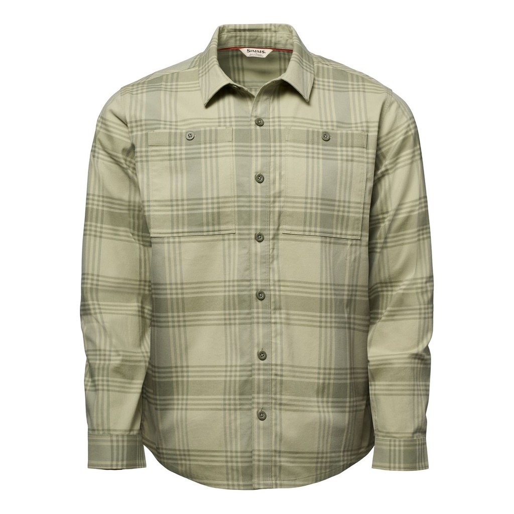 Simms Tailout Flannel Louie Pld Willow i gruppen Kläder & Skor / Kläder / Skjortor hos Fishline (14537-1489-30r)