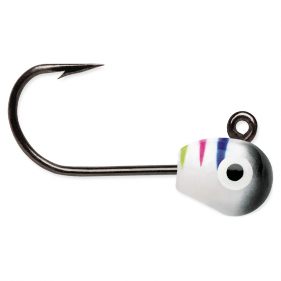 VMC Tungsten Jig 0,9g - Glow Black Wonderbread i gruppen Fiskedrag / Pimpelbeten / Minibalansare hos Fishline (149792NO)