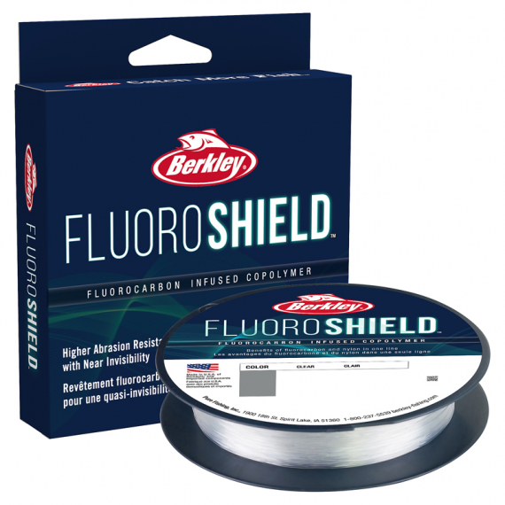 Berkley FluoroShield 274m Clear - 0.41mm i gruppen Fiskelinor / Fluorocarbonlinor hos Fishline (1521245)