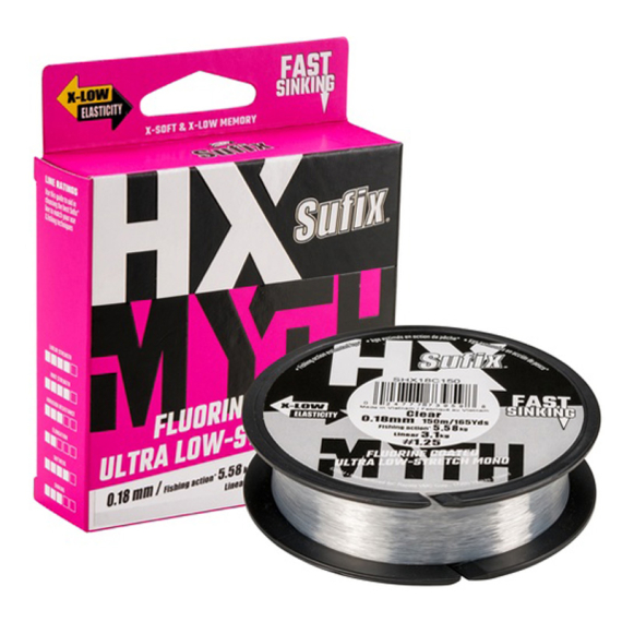 Sufix HX-MYTH Clear 300m i gruppen Fiskelinor / Nylonlinor hos Fishline (153810NOr)