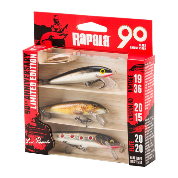 Rapala 90 Years Floater Small Naturistic i gruppen Fiskedrag / Betespaket hos Fishline (154582NO)