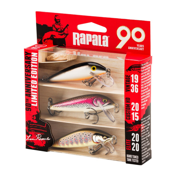 Rapala 90 Years Countdown Mid Naturistic i gruppen Fiskedrag / Betespaket hos Fishline (154584NO)