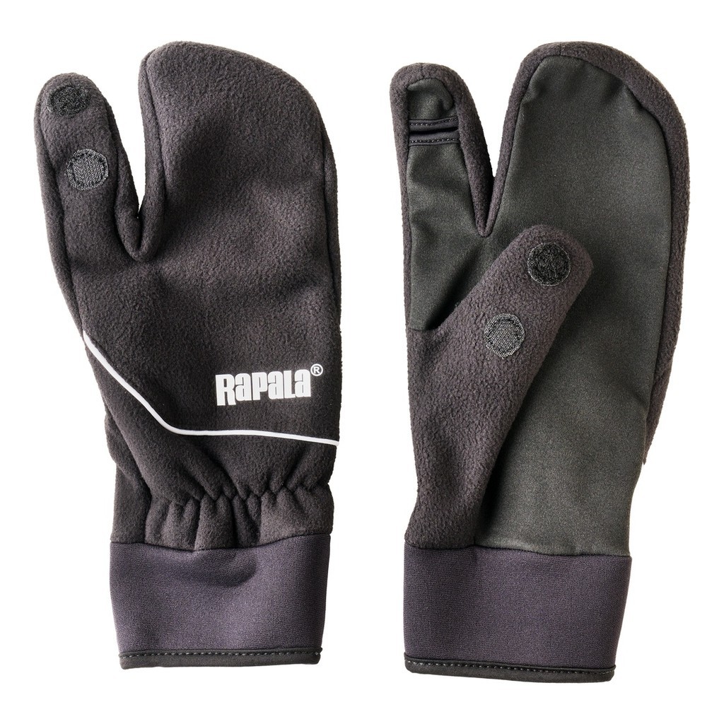 Rapala Soft Shell Open Finger Lobster Gloves Black i gruppen Kläder & Skor / Kläder / Handskar & Vantar hos Fishline (154661NOr)
