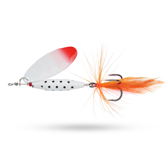 Abu Garcia Reflex White i gruppen Fiskedrag / Spinnare / Inlinespinnare hos Fishline (1549896r)