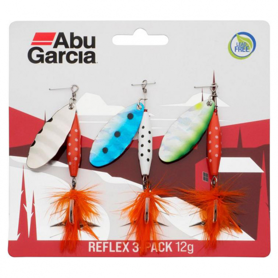 Abu Garcia Reflex Lead Free (3-pack) i gruppen Fiskedrag / Spinnare hos Fishline (1549924r)
