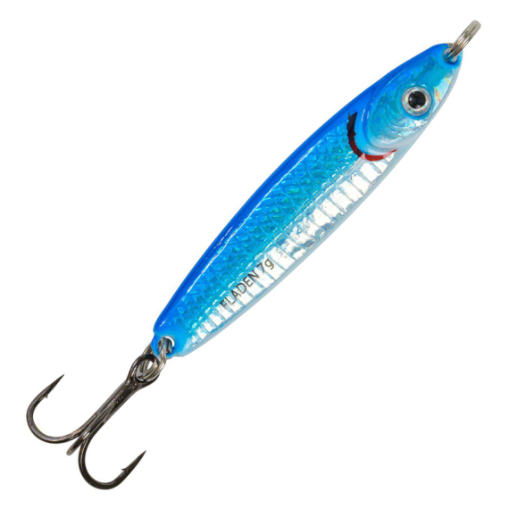 Fladen HoloTwist spoon 7g Blue Silver i gruppen Fiskedrag / Skeddrag hos Fishline (16-1207-1)