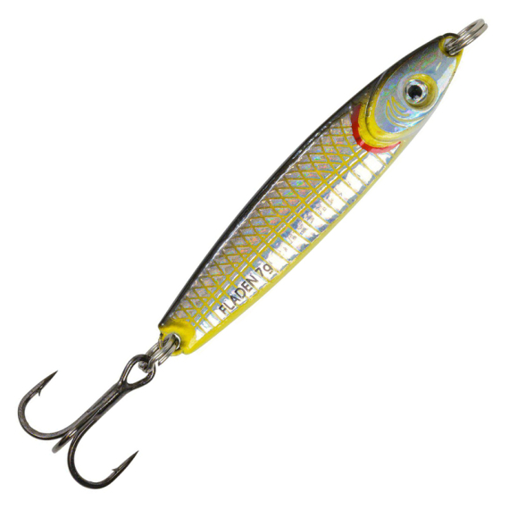 Fladen HoloTwist spoon 7g Yellow Black Silver i gruppen Fiskedrag / Skeddrag hos Fishline (16-1207-5)