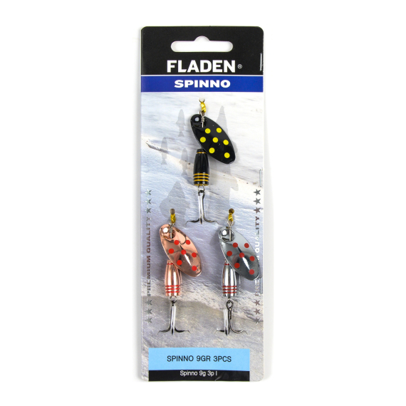 Fladen Spinno 3-pack i gruppen Fiskedrag / Betespaket / Betespaket Ädelfisk & Putntake hos Fishline (16-170631r)