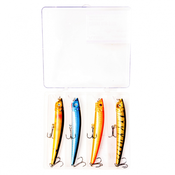 Fladen Conrad Slim Stick Wobbler (4-pack) - 11cm 13g i gruppen Fiskedrag / Betespaket / Betespaket Abborre hos Fishline (16-7705)