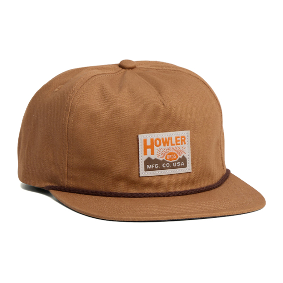 Howler Bro\'s Unstructured Snapback Hats HB Manufacturing Co. - Brown Oxford i gruppen Kläder & Skor / Kepsar & Huvudbonader / Kepsar hos Fishline (160525F-HBM)