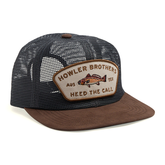 Howler Bros Redfish Feedstore Snapback - Brown/Grey i gruppen Kläder & Skor / Kepsar & Huvudbonader / Kepsar hos Fishline (160526S-RED)
