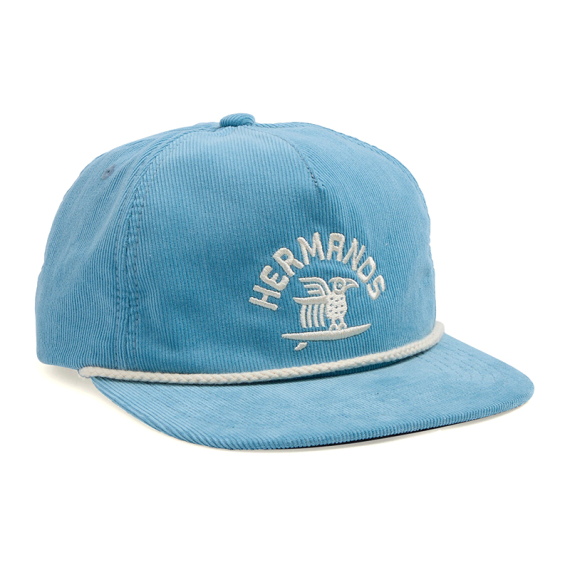 Howler Bros Surfbird Snapback - Blue Corduroy i gruppen Kläder & Skor / Kepsar & Huvudbonader / Kepsar hos Fishline (160526S-SUR)