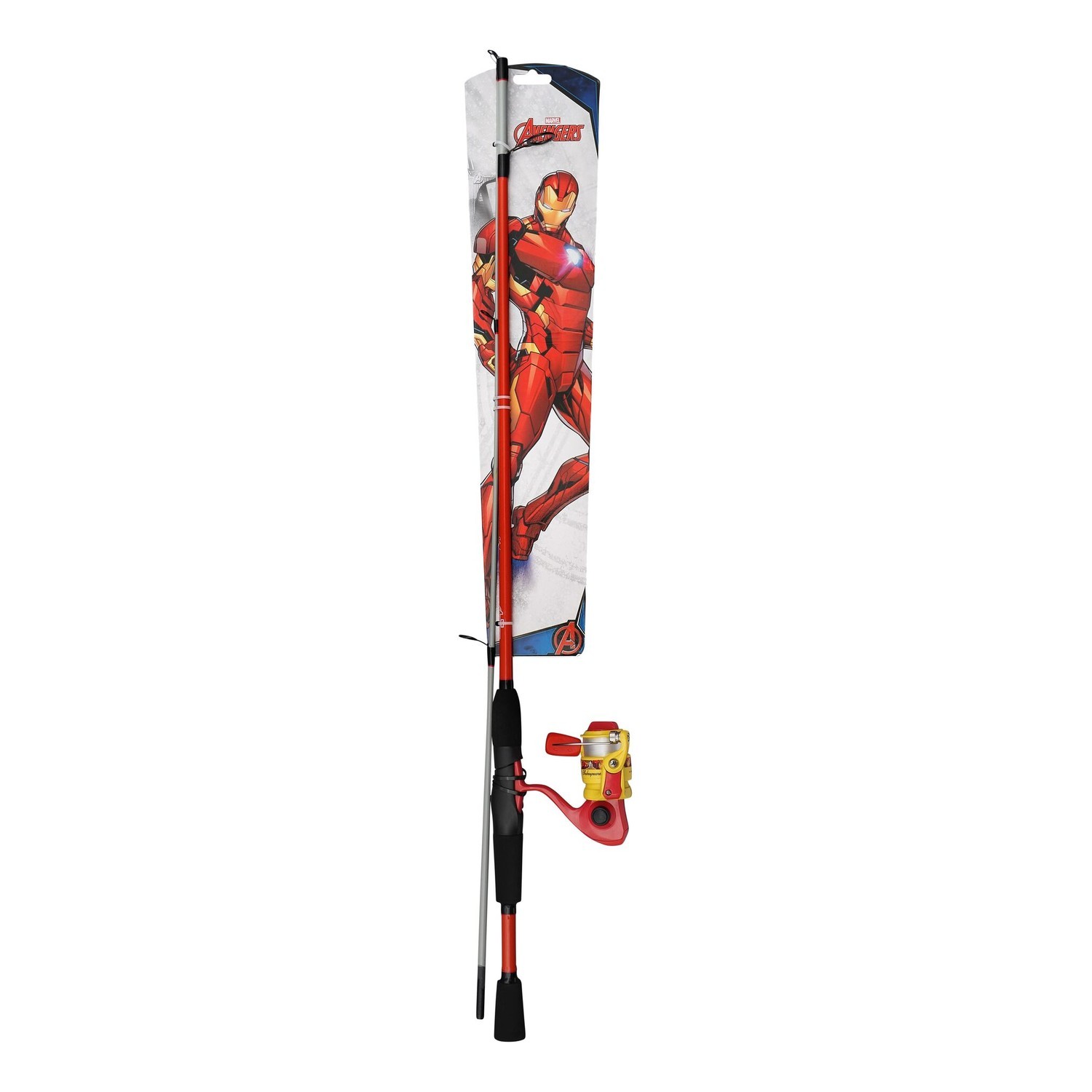 Shakespeare Marvel Iron Man Spinning Combo - 5\'6\'\' 5-20g i gruppen Fiskeset / Haspelset / Haspelset Allround hos Fishline (1610325)