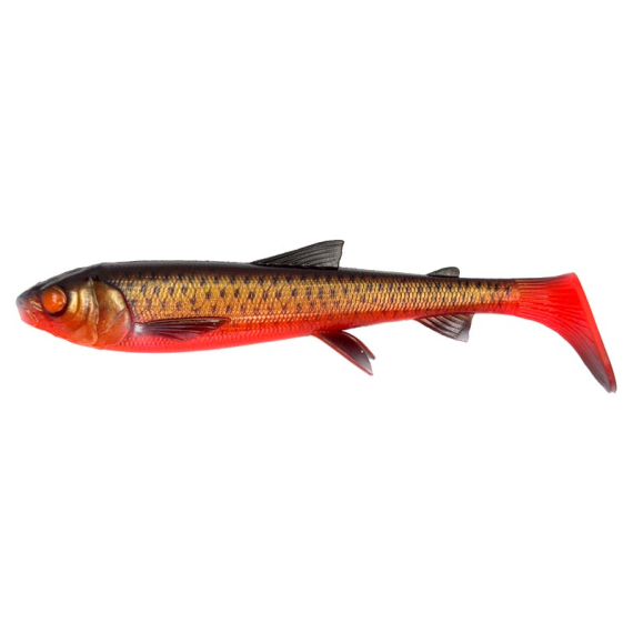 Savage Gear 3D Whitefish Shad 27cm, 152g - Black Red i gruppen Fiskedrag / Jiggar & Gummibeten / Gäddjiggar hos Fishline (1618608)