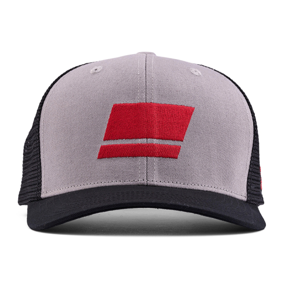 Abu Garcia Flag Trucker - Grey/Black/Black i gruppen Kläder & Skor / Kepsar & Huvudbonader / Kepsar / Truckerkepsar hos Fishline (1640096)