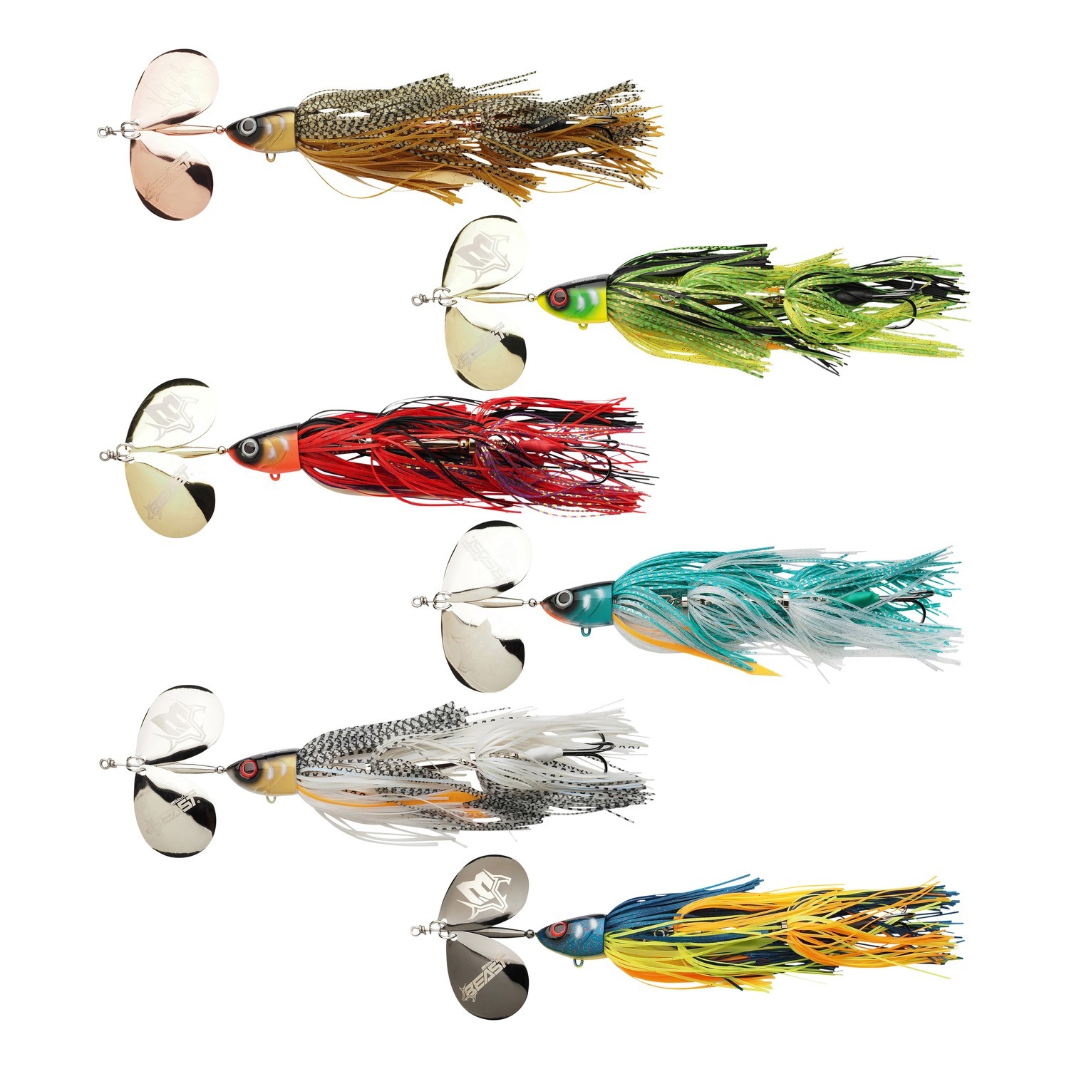 Abu Garcia Beast Skirted Spinner i gruppen Fiskedrag / Spinnare / Spinnerbaits hos Fishline (1640647r)