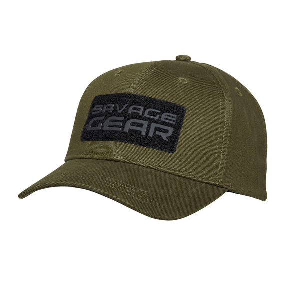 Savage Gear Badge Baseball Cap - Green i gruppen Kläder & Skor / Kepsar & Huvudbonader / Kepsar hos Fishline (1642627)